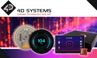 Inteligentne moduły wyświetlaczy 4D Systems do systemów HMI i automatyki