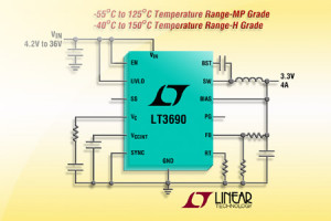 Regulator napięcia LT3690 w wersji wysokotemperaturowej i o podwyższonej niezawodności