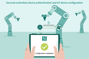 Tag NFC z interfejsem I2C do bezpiecznej konfiguracji i autoryzacji urządzeń IoT