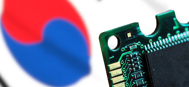 Wartość koreańskiego sektora produkcji pamięci wzrosła o 22% rok do roku  