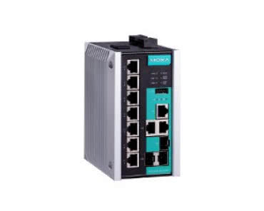 EDS-510E 10-portowy switch zarządzalny (w tym 3 gigabitowe porty combo)