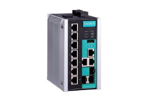 EDS-510E 10-portowy switch zarządzalny (w tym 3 gigabitowe porty combo)