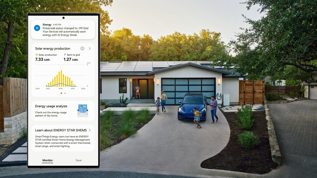 Samsung zintegruje SmartThings Energy z API firmy Tesla