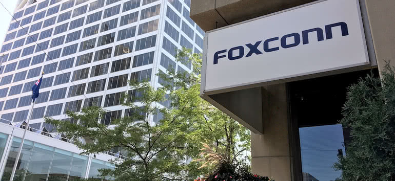 Foxconn notuje nowy rekord przychodów 