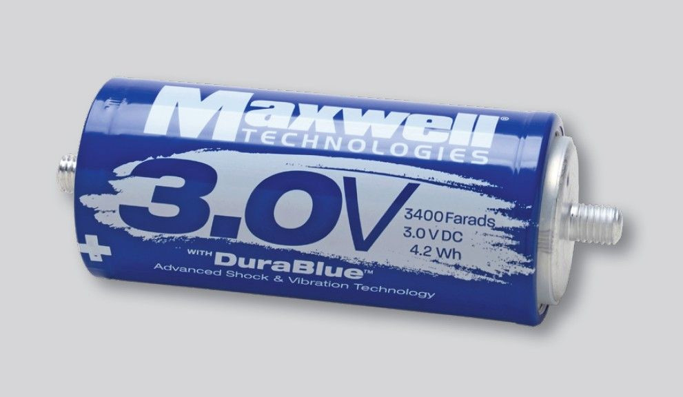 Ultrakondensatory produkcji Maxwell Technologies w wersjach 3-woltowych