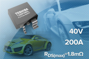 Wysokoprądowy MOSFET 40 V/200 A do elektroniki samochodowej