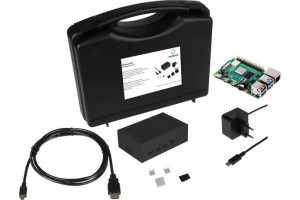 Zestaw rozszerzający do Raspberry Pi® 4 B 2 GB z obudową, zasilaczem, kablem HDMI i radiatorem Renkforce Advanced