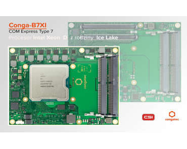 conga-B7XI – Ultrawydajny moduł COMe type 7 Basic z Ice Lake