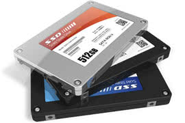 Dostawy SSD rosną kosztem dysków twardych i nagrywarek 