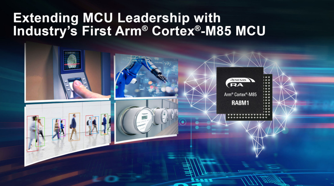 Mikrokontrolery o mocy obliczeniowej >3000 CoreMark z rdzeniem Arm Cortex-M85
