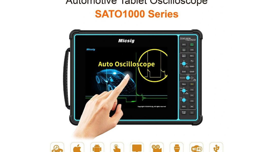 Specjalizowany oscyloskop diagnostyczny do elektroniki samochodowej