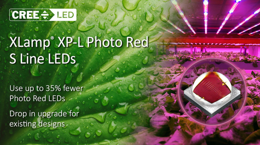 Nowe wersje diod LED XLamp XP-L Photo Red S Line o zwiększonej sprawności