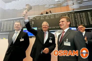Firma OSRAM wchodzi na niemiecką giełdę 