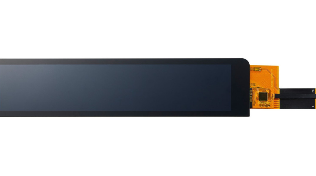 7-calowy wyświetlacz dotykowy RGB rozmiaru 171 x 34 mm do urządzeń AGD