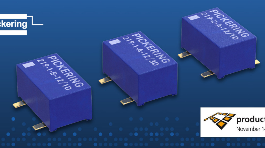 Wysokonapięciowe przekaźniki kontaktronowe SMD w wariantach 1-Form-A, 1-Form-B i 2-Form-A
