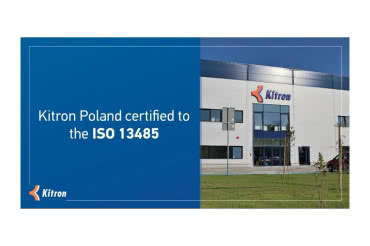 Kitron Poland ma certyfikat ISO 13485 