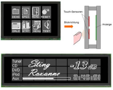 Nowe wyświetlacze VFD Futaba z ekranem dotykowym i kontrolerem CIG