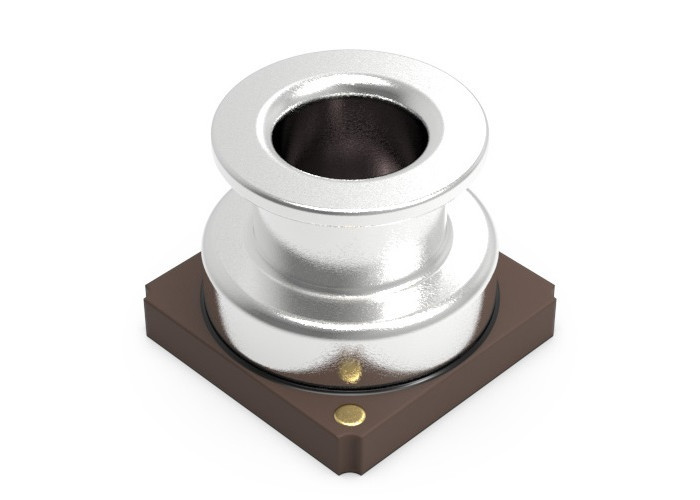 Czujnik ciśnienia bezwzględnego odporny na wodę i składniki organiczne zawarte w gazach