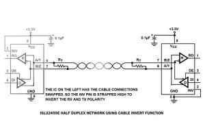 Transceivery RS-485 o zakresie wejściowych napięć sumacyjnych ±20 V