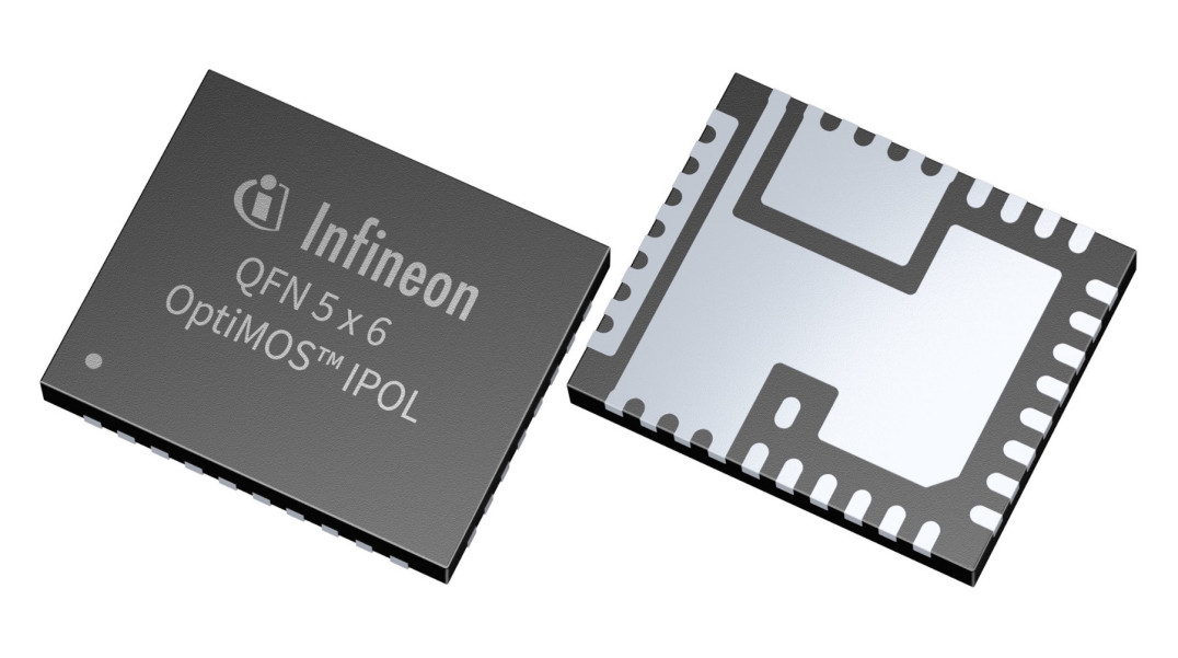 Impulsowe regulatory buck rodziny OptiMOS z interfejsami SVID i I²C/PMBus