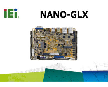 Jednopłytkowy komputer przemysłowy iEi NANO-GLX