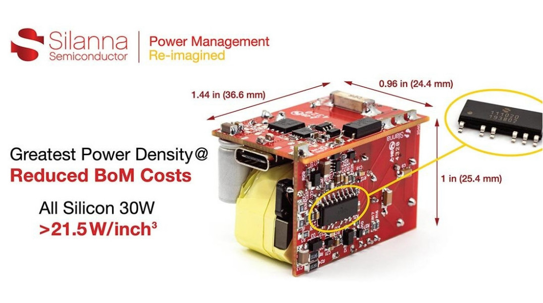 Zestaw referencyjny 30-watowej ładowarki USB-PD Quick Charge o dużej gęstości mocy