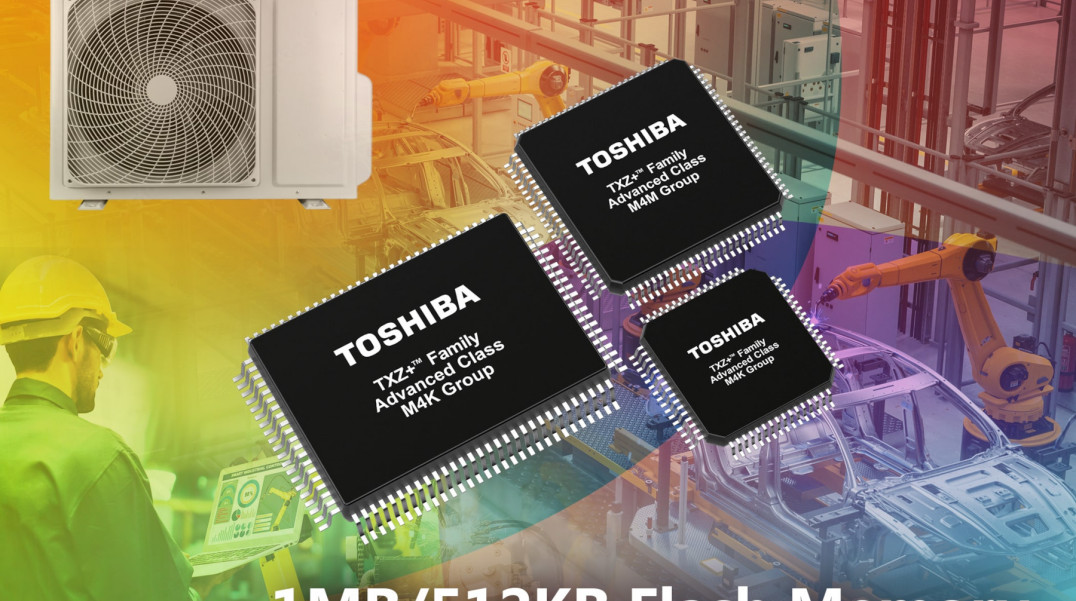 Mikrokontrolery TXZ+ Advanced Class firmy Toshiba w wersjach o zwiększonej pojemności pamięci flash