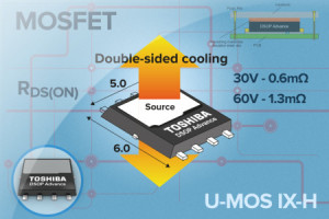 n-kanałowe MOSFETy 30 i 60 V w obudowach z obustronnym chłodzeniem