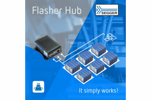 Segger Flasher Hub – programator pamięci Flash do produkcji masowej