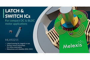 Przełącznik Halla do wykrywania pola magnetycznego równoległego do powierzchni obudowy