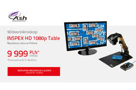 Wideomikroskop ASH INSPEX HD 1080p Table w cenie 9 999 PLN