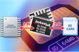 Translatory poziomów logicznych ISL3034E i ISL3035E