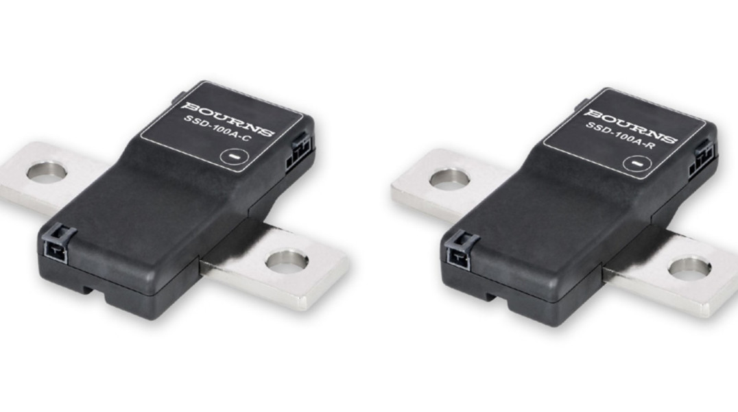 100-amperowe czujniki natężenia prądu serii SSD z interfejsami CAN i RS-485/MODBUS