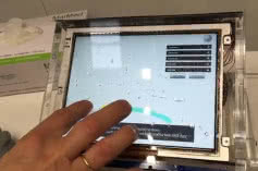 GLYN NLT TFT + PCAP touch panel + water  