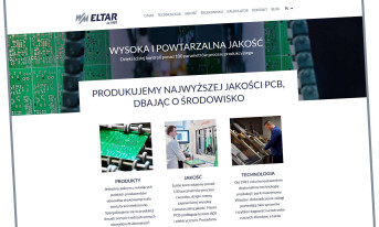 WM Eltar odświeżył stronę internetową