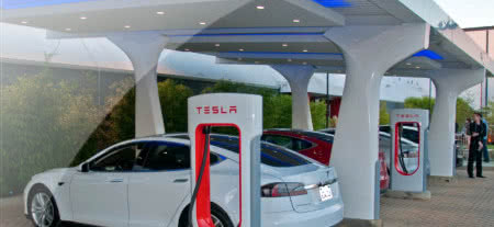 Tesla Motors będzie ładować samochody elektryczne w 5 minut 