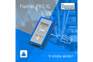 Programator SEGGER Flasher PRO XL z 2 GB wewnętrznej pamięci i obsługą kart microSD