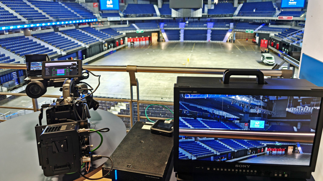 Telefónica i Sony uruchamiają pionierską sieć 5G w paśmie 26 GHz - wdrożenie w hiszpańskiej Movistar Arena