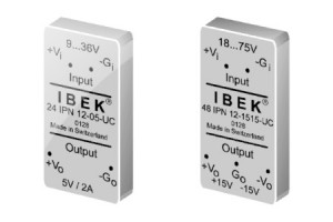 12-watowe przetwornice DC-DC z wyjściami 3,3…±15 V