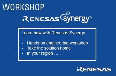 Seminarium Renesas Synergy Workshop, Gdańsk 25.10.2017 