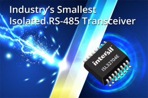 Najmniejszy na rynku izolowany transceiver RS-485 z technologią izolacyjną GMR