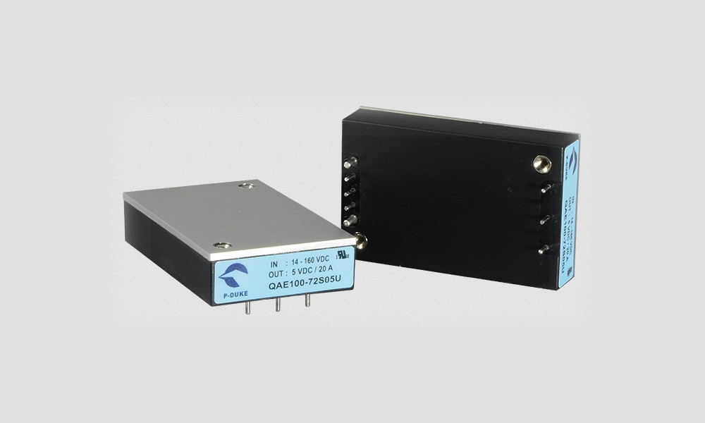 Kolejowe 100-watowe konwertery DC-DC o zakresie napięć wejściowych 14…160 VDC