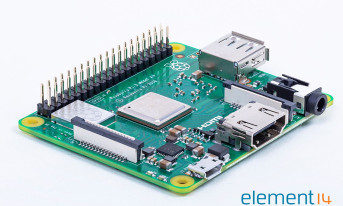 Minikomputer Raspberry Pi 3 Model A+ w ofercie Premier Farnell