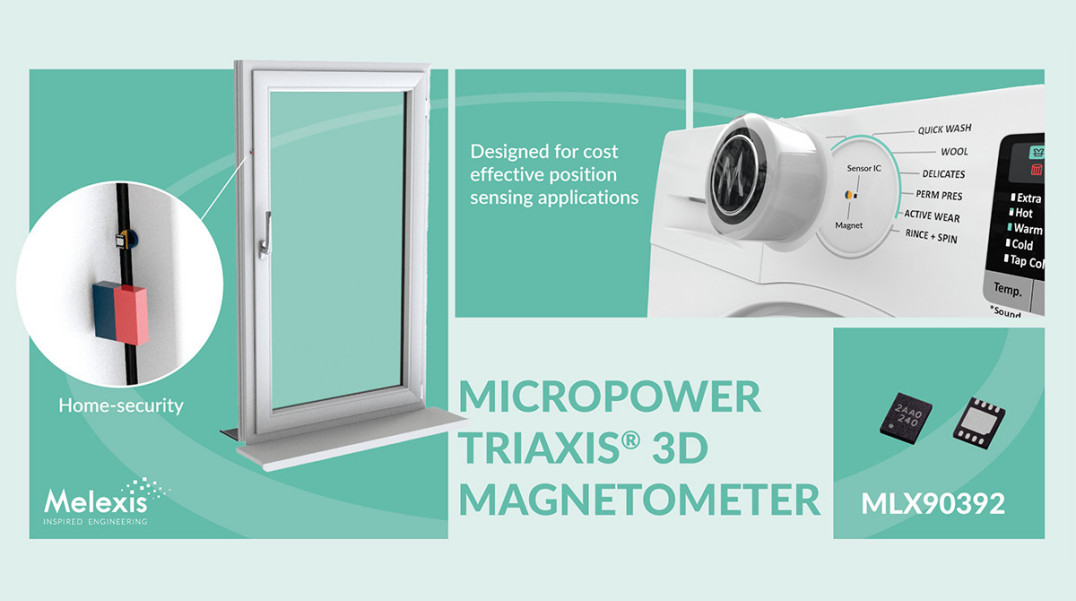 Małogabarytowy, niskonapięciowy magnetometr 3D do urządzeń konsumenckich