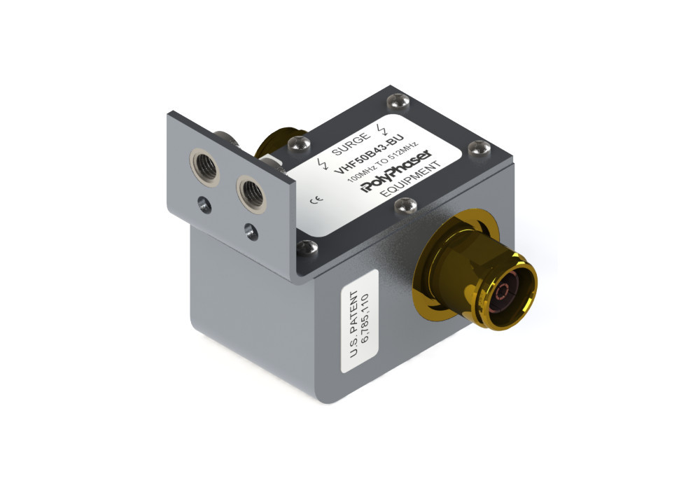 Ochronniki przepięciowe VHF/UHF w 12 konfiguracjach ze złączami 4.3-10