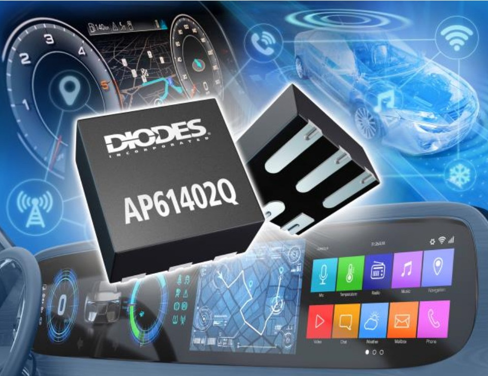 Miniaturowy, 4-amperowy konwerter DC-DC buck do elektroniki samochodowej