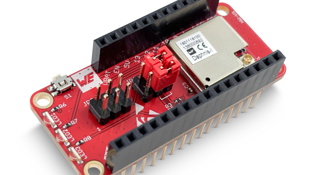 Płytka rozwojowa formatu FeatherWing do szybkiego prototypowania urządzeń IoT o dużym zasięgu