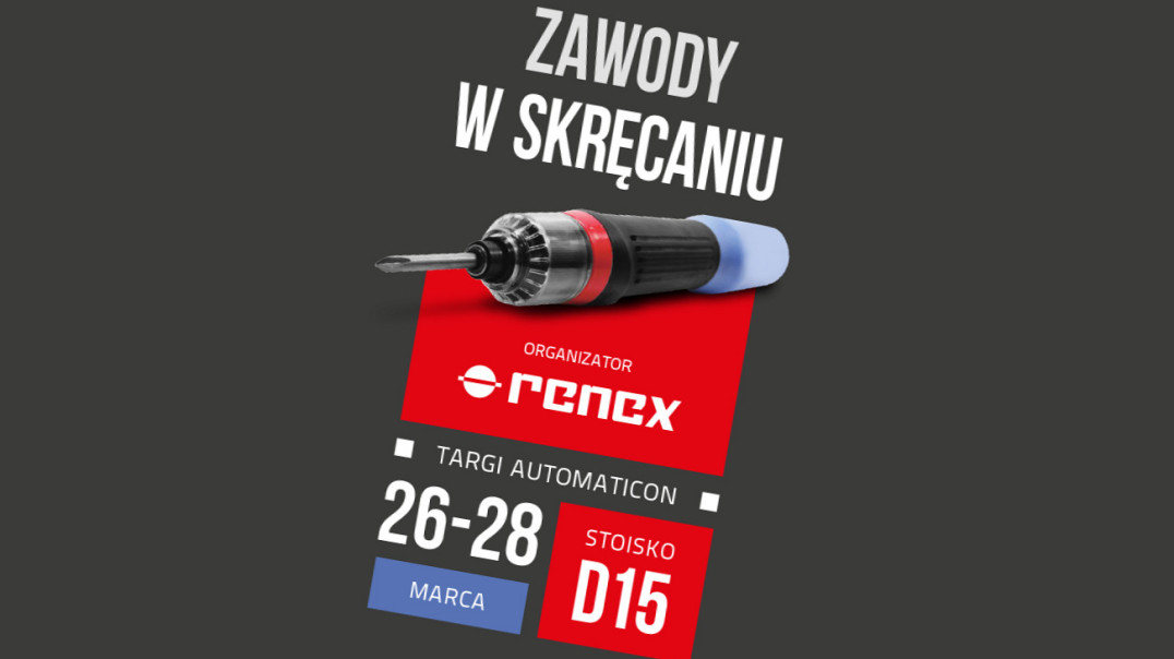 Renex zaprasza na zawody w skręcaniu