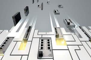 Komponenty sieci przemysłowych czyli Ethernet po kablu, światłowodem lub bezprzewodowo 