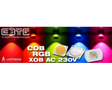 LUSTROUS - Diody LED COB oraz AC LED XOB